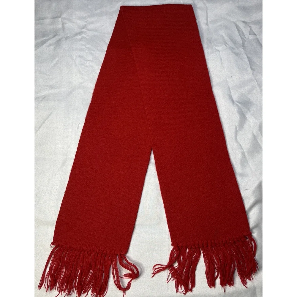 Vintage Superbowl XXVI 26 Red Scarf 7.5